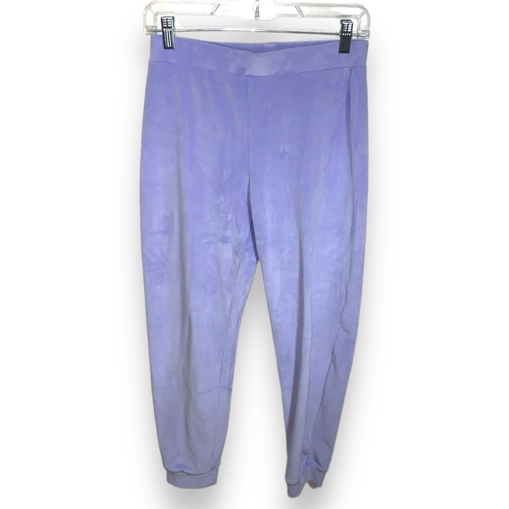 Ideology Purple Big Girls Velour Jogger Pants Size Large